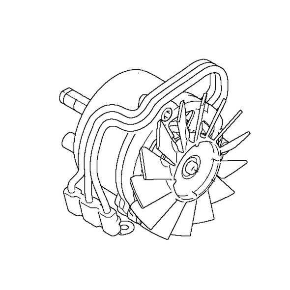 598402501 - Motor Assy 540Ixp - Husqvarna Original Part - Image 1