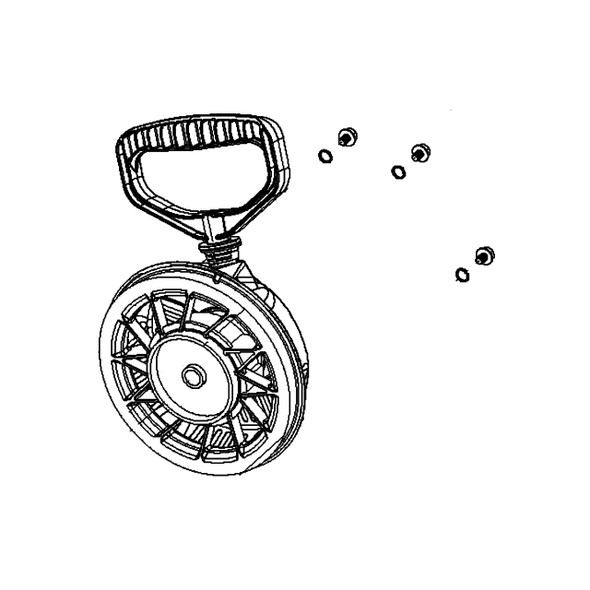 598684414 - Starter Assy - Husqvarna Original Part - Image 1