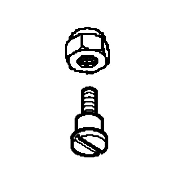 531004206 - Screw/Nut/Washer Kit - Husqvarna Original Part - Image 1