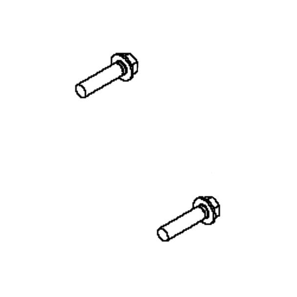 532179582 - Screw Hex Hd 5/16x1 - Husqvarna Original Part - Image 1