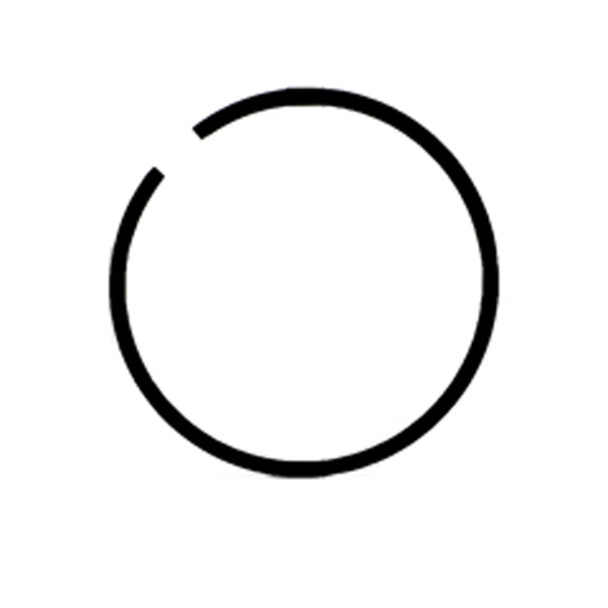 537401101 - Piston Ring - Husqvarna Original Part - Image 1