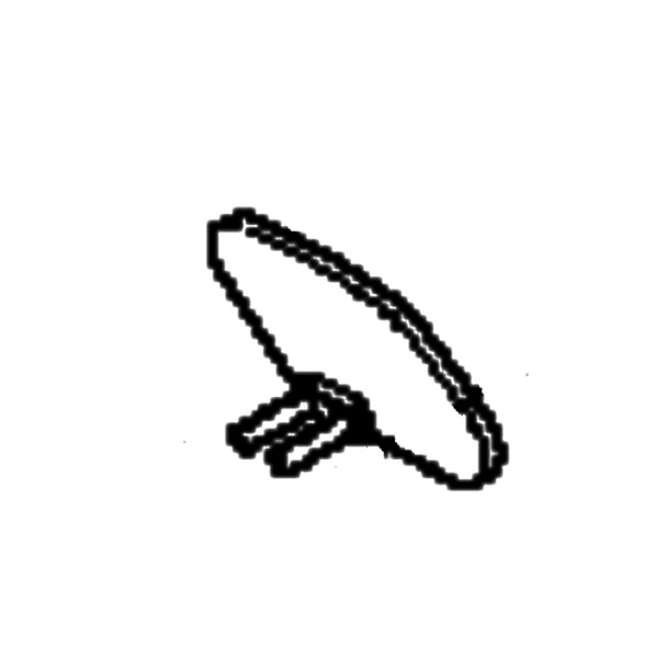 574404701 - Rubber - Husqvarna Original Part - Image 1