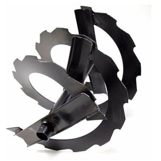 585544201 - Auger Weld Rib But 24 Rh Grey - Husqvarna Original Part - Image 1
