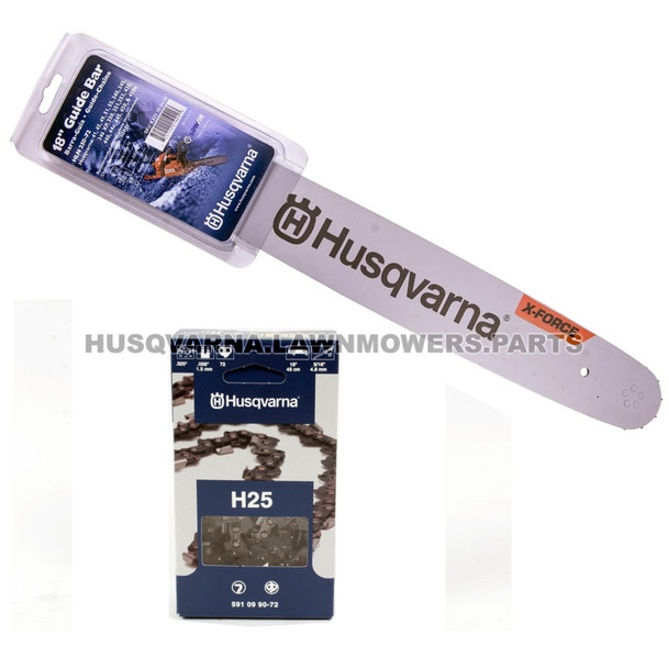 Husqvarna 55 Bar And Chain 531300438 & 591099072