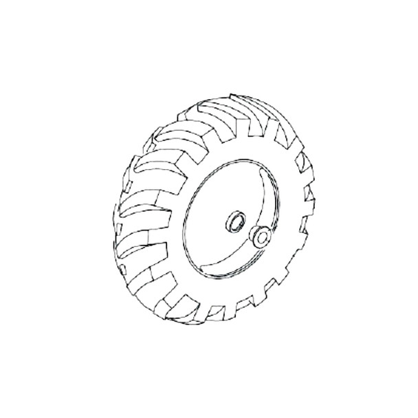 597713101 - Wheel Kit Right Wheel Kit For - Husqvarna Original Part - Image 1