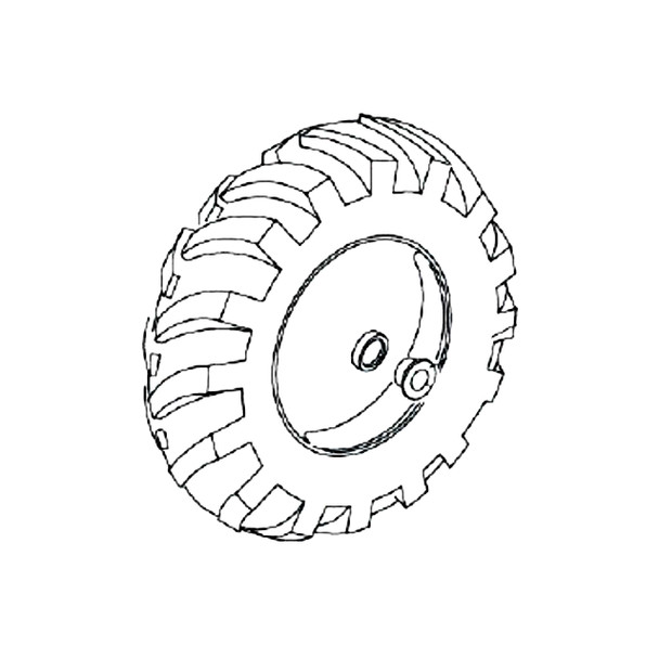 597763501 - Wheel Assy Left Wheel - Husqvarna Original Part - Image 1