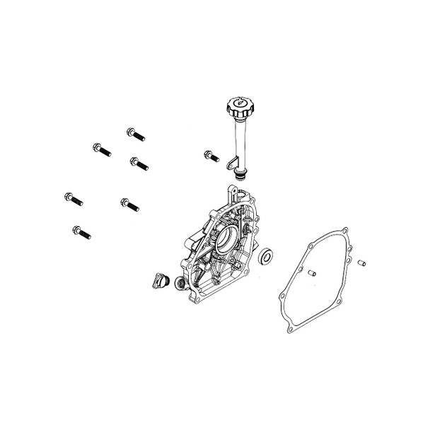 599349017 - Crankcase Assy Crankcase Cover - Husqvarna Original Part - Image 1