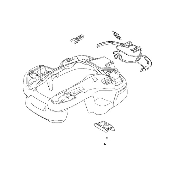 599988701 - Body Kit Body Assy Am405X / Am - Husqvarna Original Part - Image 1