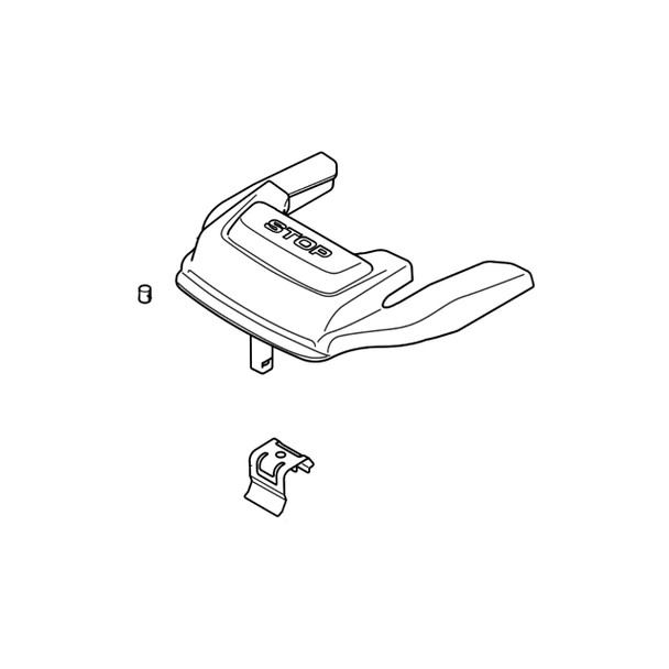 599991101 - Button Kit Stop Button Am405X/ - Husqvarna Original Part - Image 1