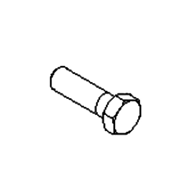 525435401 - Hcs 3/8-16 X 1-1/4 Gr 5 Zd - Husqvarna Original Part - Image 1