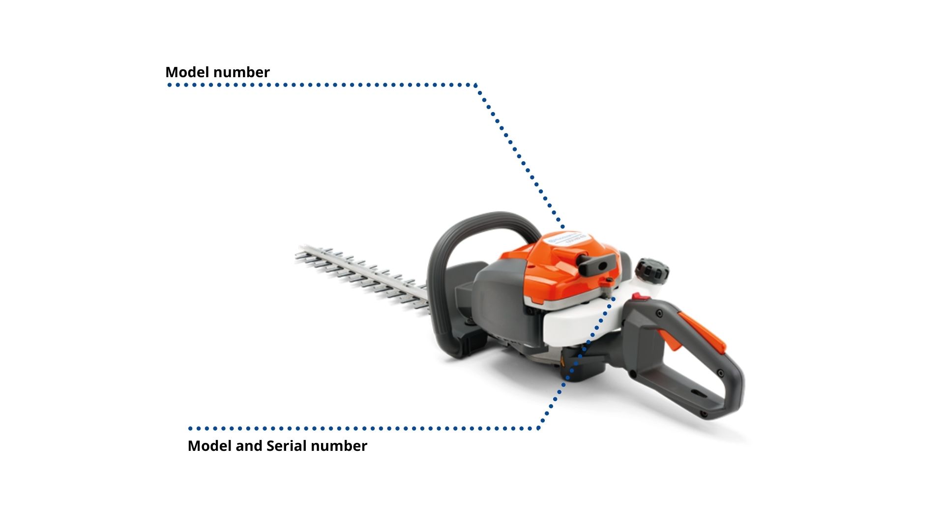 Serial number on Husqvarna Hedge Trimmer