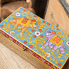 Hand Painted Elephant set of 2 boxes