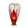 Small Tulip Lamp Red