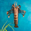 Metal Lobster Wall Plaque