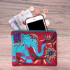 Teal Elephant Coin Purse