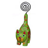Lime Wooden Cat Picture Holder