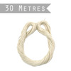 Twisted String 30m - Cream