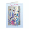 Happy Birthday Laser-Cut Card By Ge Feng