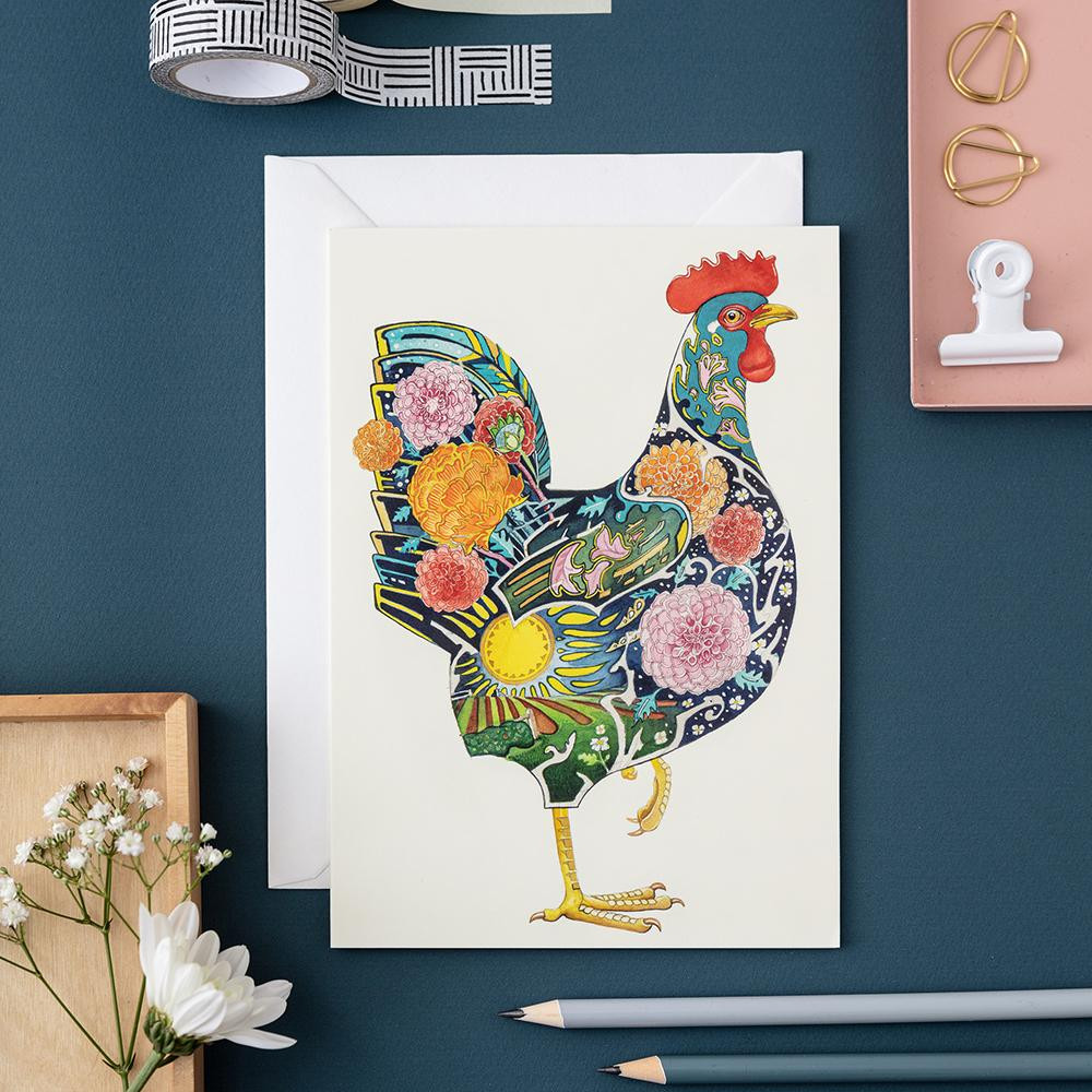 Chicken Key Card Chicken Card|THE DM COLLECTON | Present Company