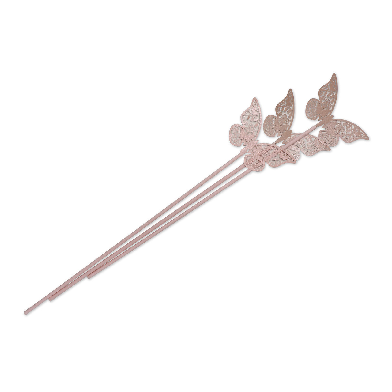 Pink Butterfly Topped Reed Diffuser Sticks Ashleigh Burwood