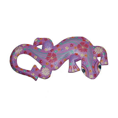 Gecko Wall Plaque Lilac Gecko Wall Plaque Lilac