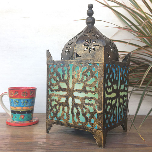 Home Furniture Diy Fair Trade Hand Crafted Turquoise Fabric