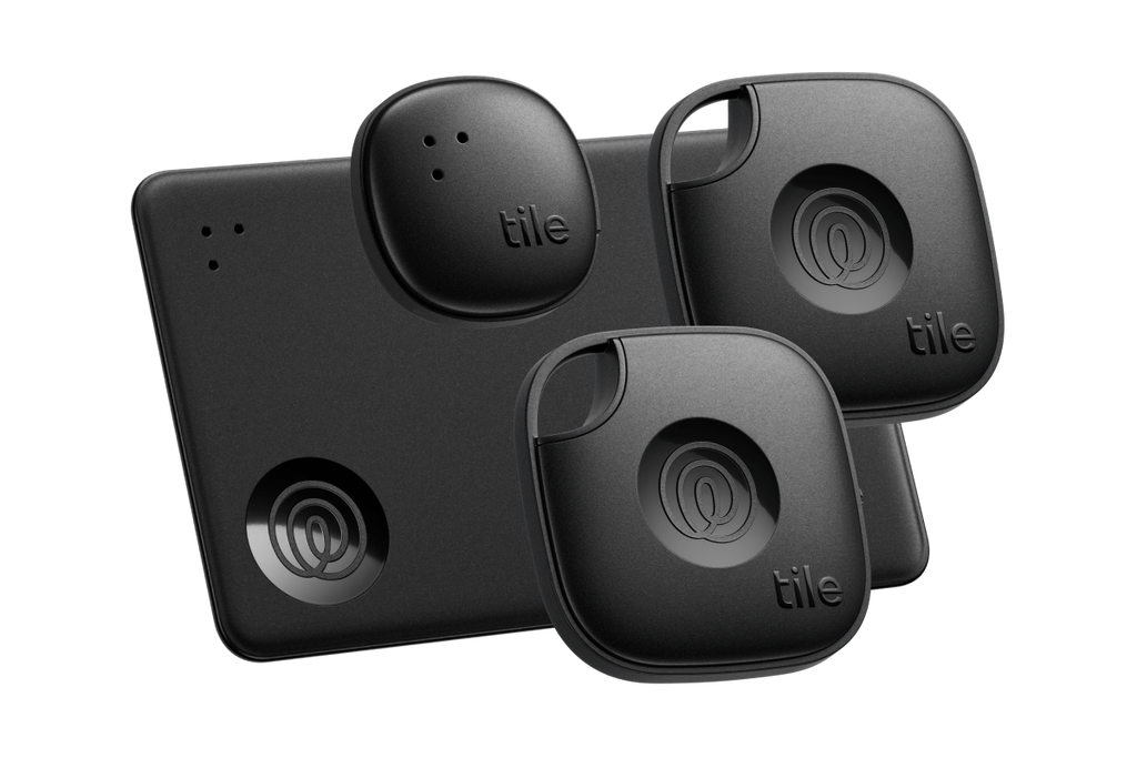 Tile Mate Essentials 4-Pack | Life360 Bluetooth Trackers & SOS