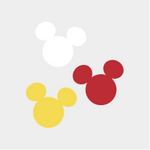 The product swatch of Life360 Tile - Mickey Mouse