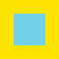 The product color of Life360 Tile - Aqua Lemon