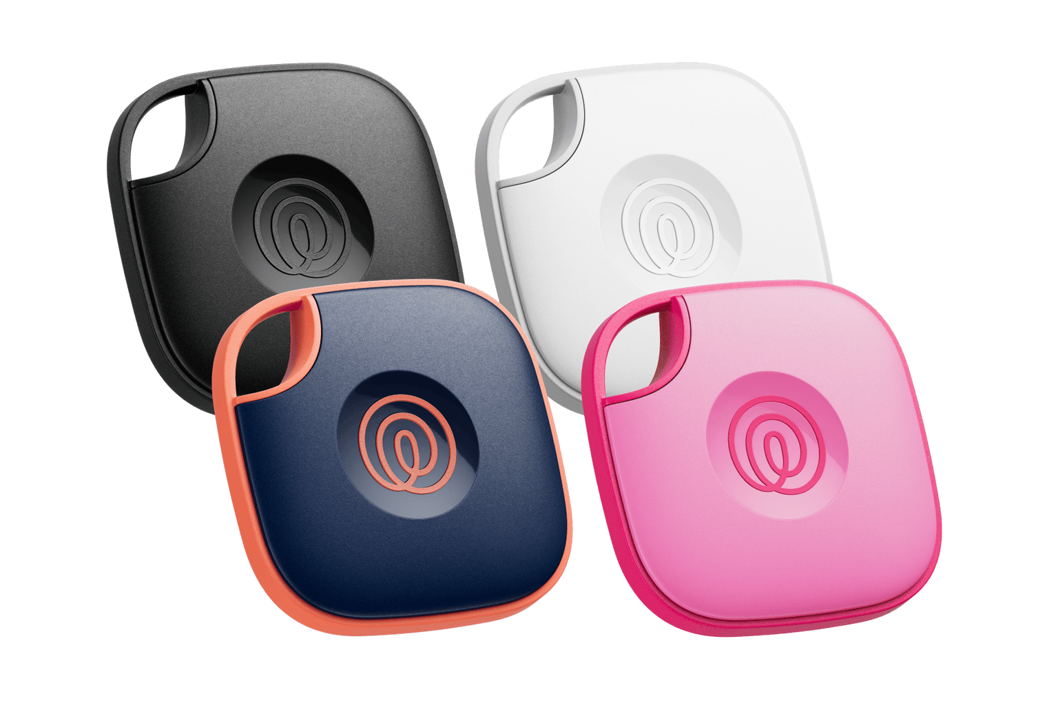 Tile Mate 4pk - Navy Blaze + Pink Punch + Black + White | Life360