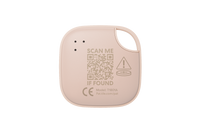 A back-facing image of a Life360 Tile  - Blush