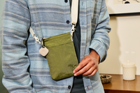 Image of Tile - Slate on green bag
