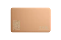 A back-facing image of a Life360 Tile Slim - Clay