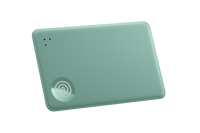 The product color of Life360 Tile Slim - Seaglass
