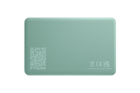 A back-facing image of a Life360 Tile Slim - Seaglass