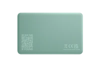 A back-facing image of a Life360 Tile Slim - Seaglass