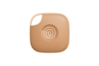 A front-facing image of a Life360 Tile - Clay