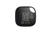 A back-facing image of a Life360 Tile  - Black