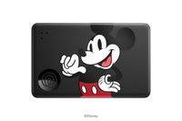 A front-facing image of a Life360 Tile Slim - Mickey Mouse