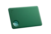 A profile image of a Life360 Tile Slim - Green Surf