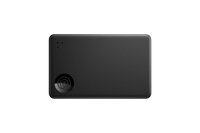 A front-facing image of a Life360 Tile Slim - Black