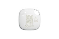 A back-facing image of a Life360 Tile 2pk - White