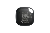 A back-facing image of a Life360 Tile  - Black