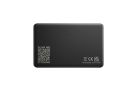 A back-facing image of a Life360 Tile Slim - Black