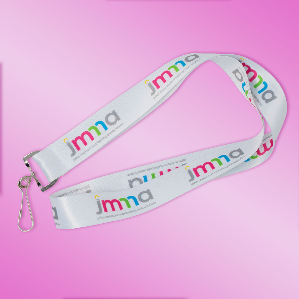 Dye Sublimated Lanyards: 1" W X 36" L