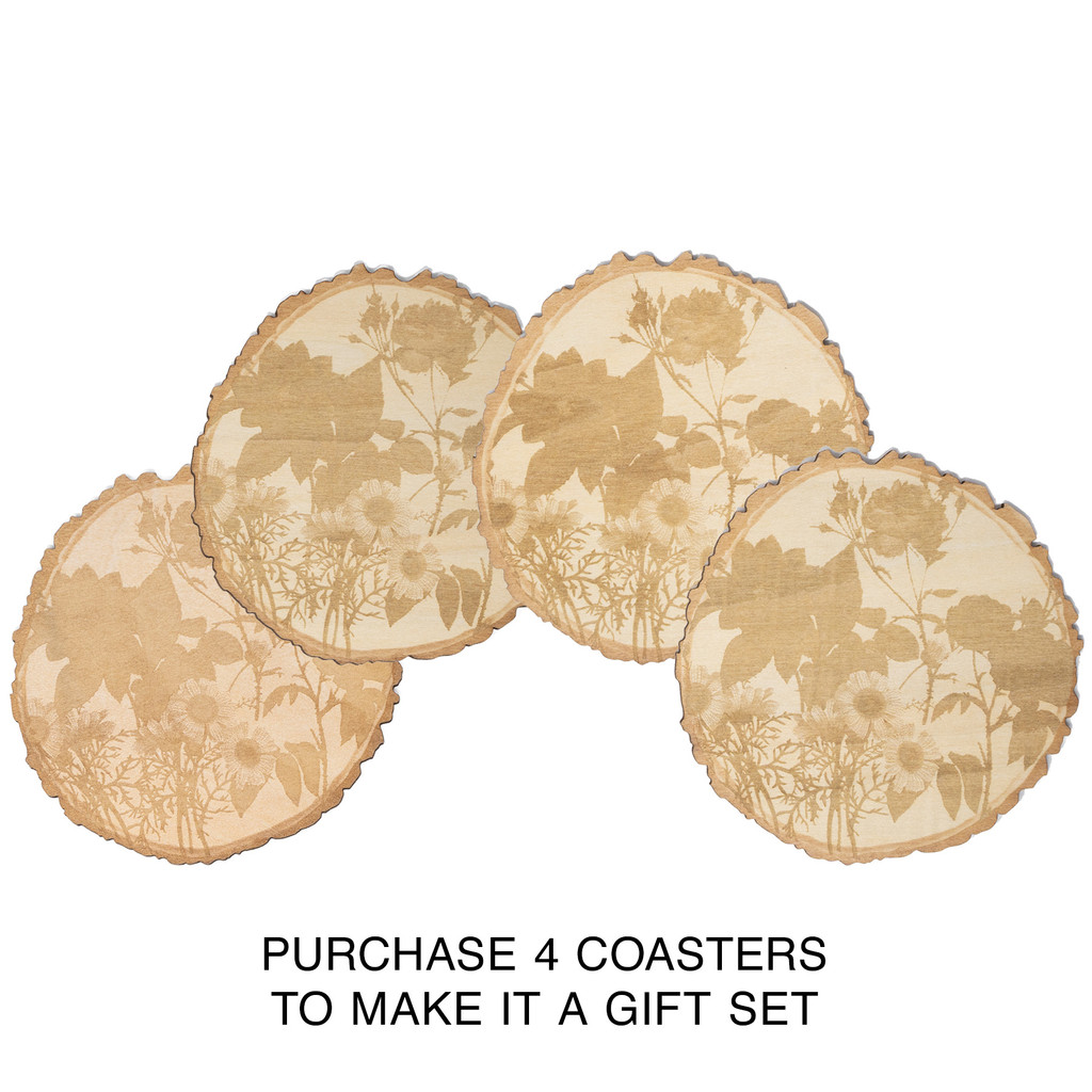 Wood Coasters: Tree Slice