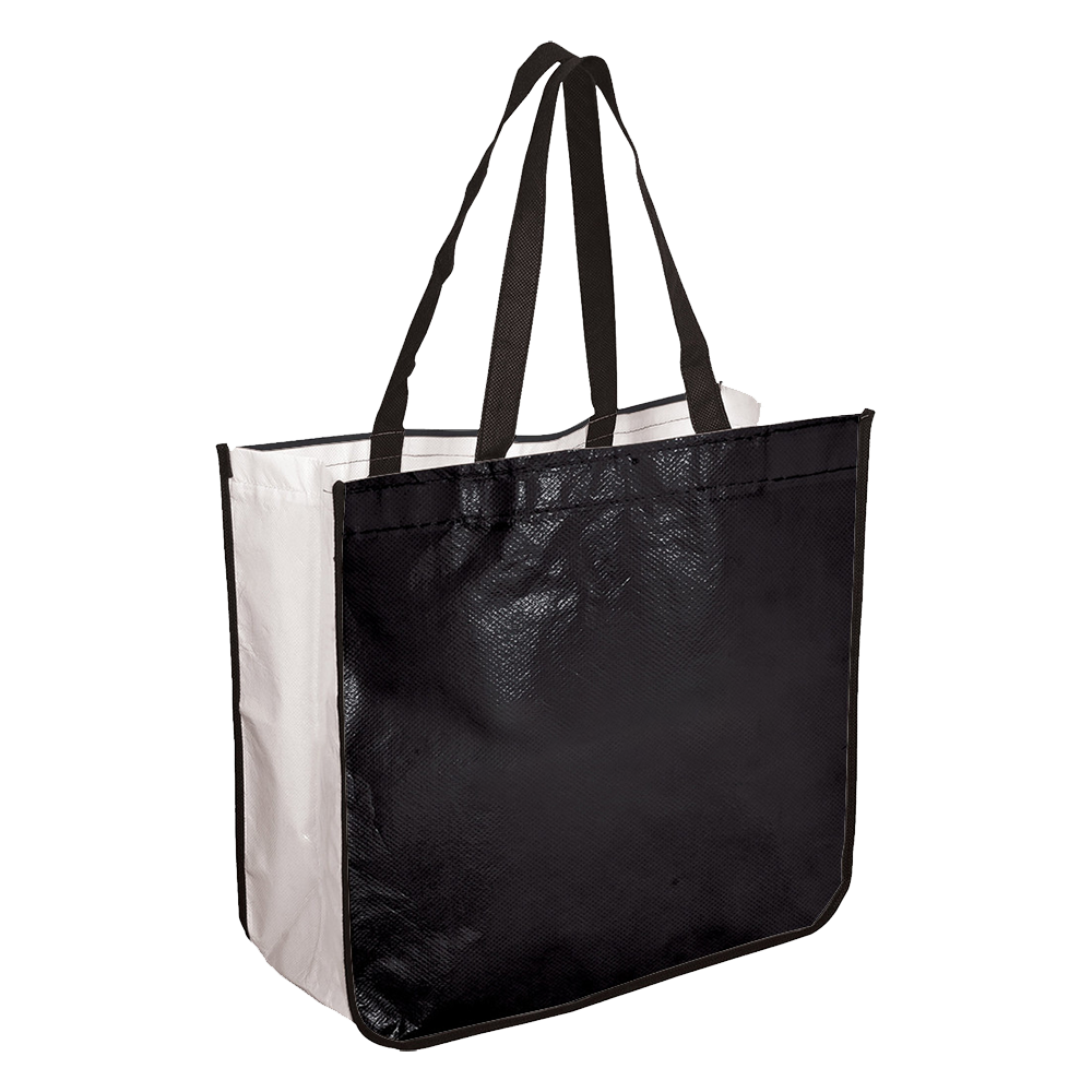 Extra Large Laminated Shopping Tote Bag