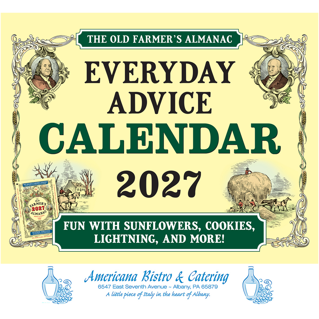 The Old Farmer's Almanac® Everyday Advice: 2027 Stapled