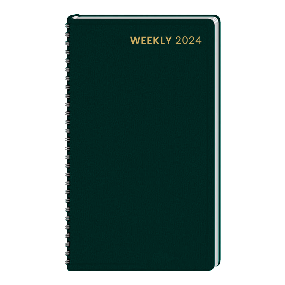 Ruled, One Week Per Open Page Spread, Wired