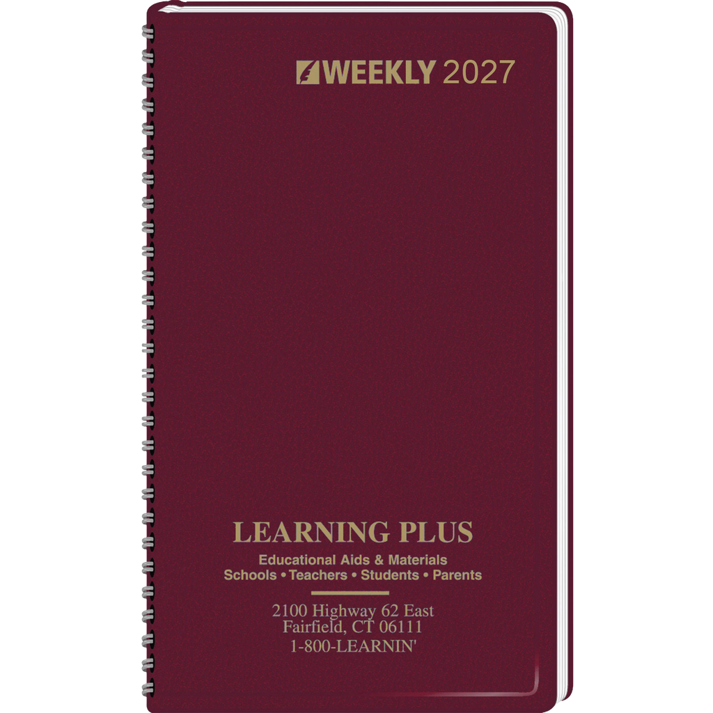 Ruled, One Week Per Open Page Spread, Wired